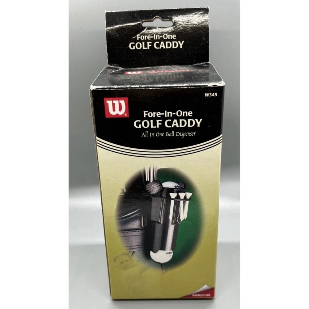 Wilson Fore-in-One‎ Golf Caddy All in One Ball Dispenser #W345
